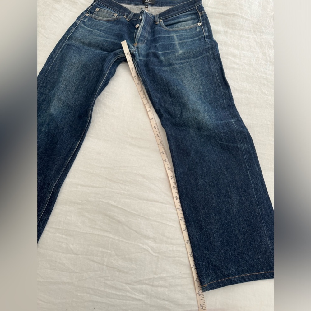 APC New Standard selvedge cropped jeans. Beautiful fades! - Picture 7 of 9